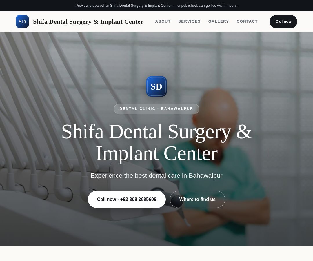 Shifa Dental Surgery & Implant Center
