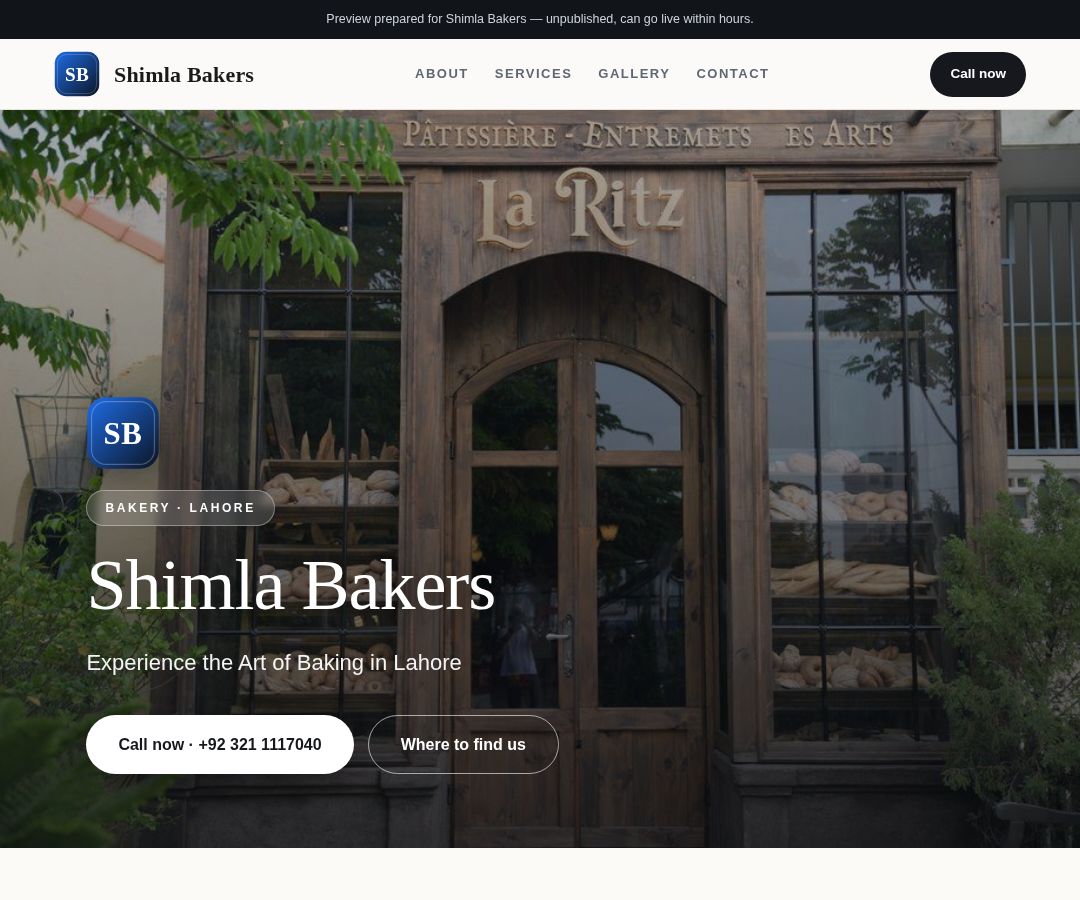 Shimla Bakers