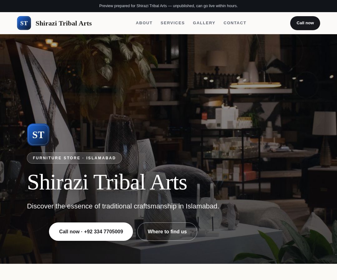 Shirazi Tribal Arts