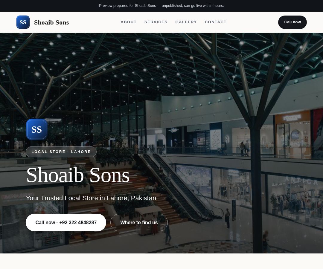 Shoaib Sons