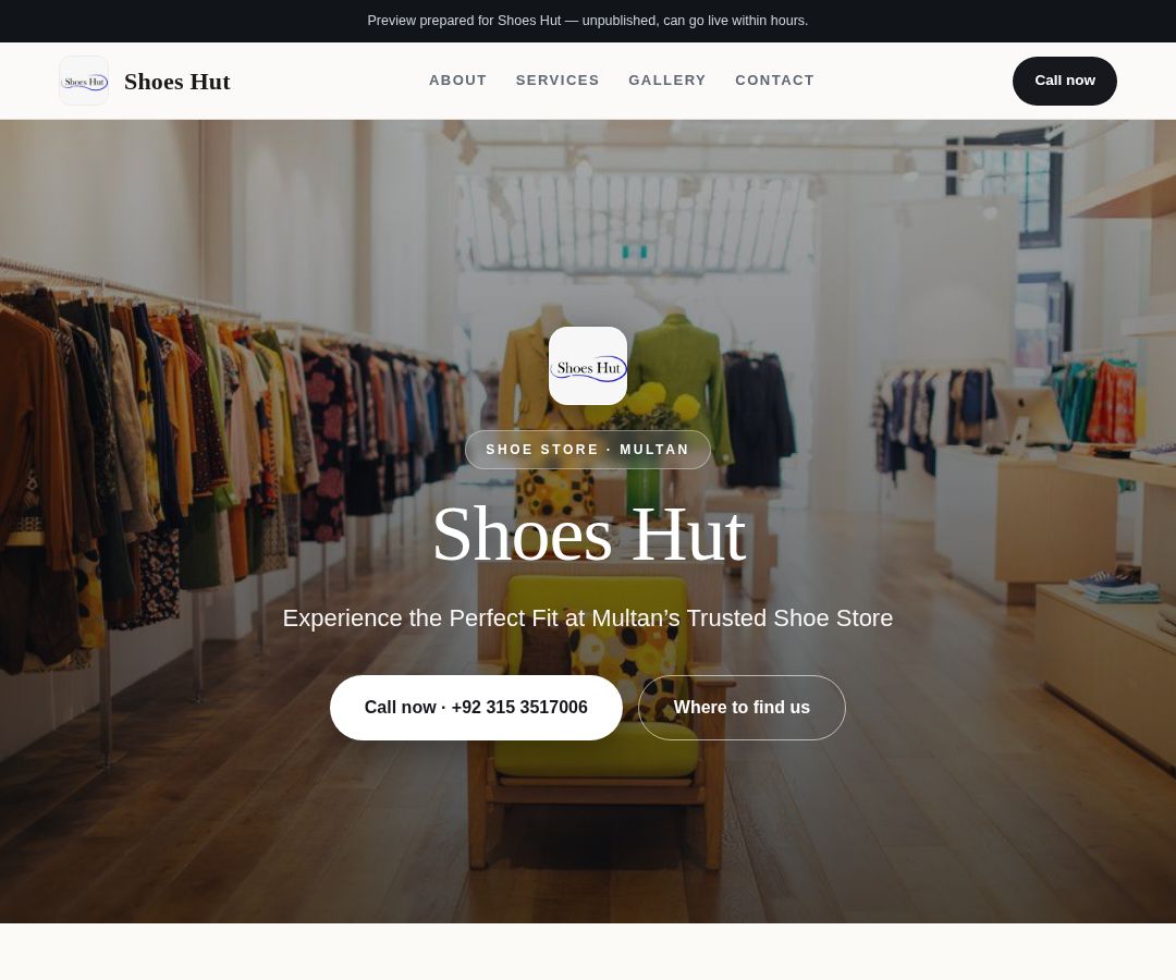 Shoes Hut