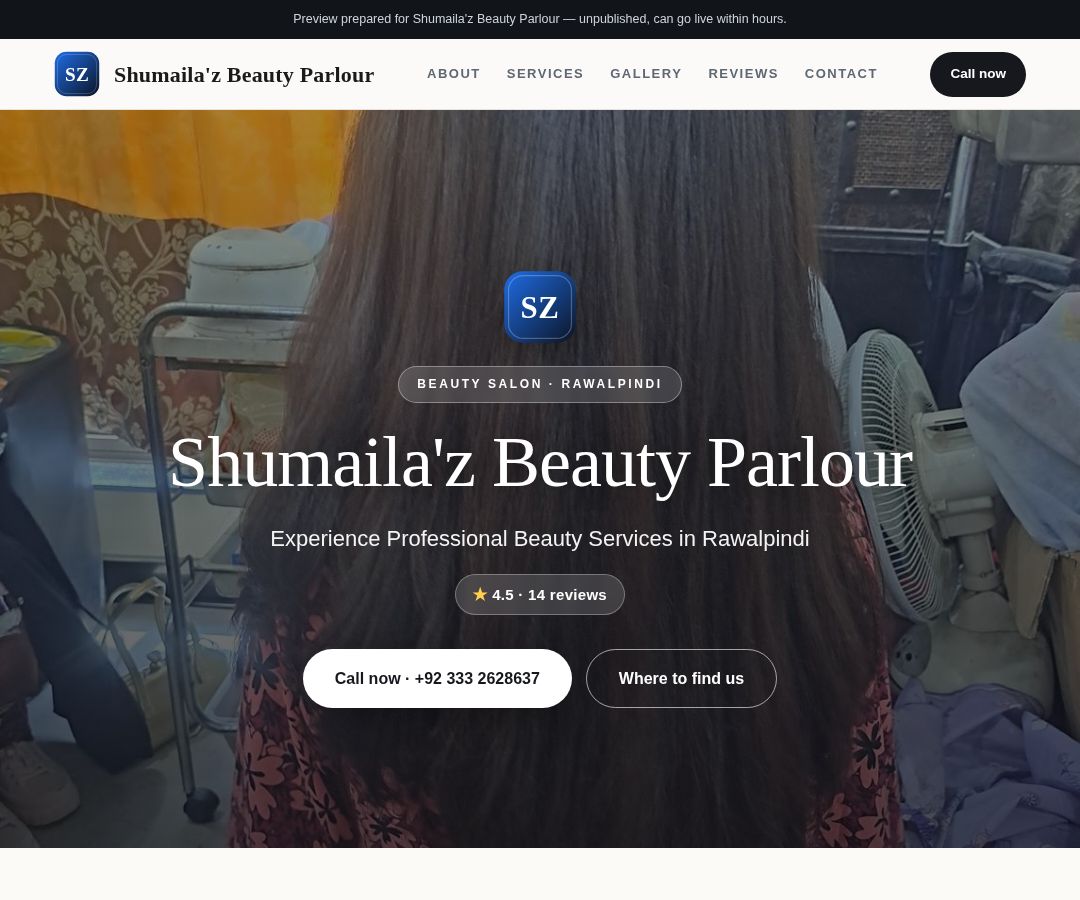Shumaila'z Beauty Parlour