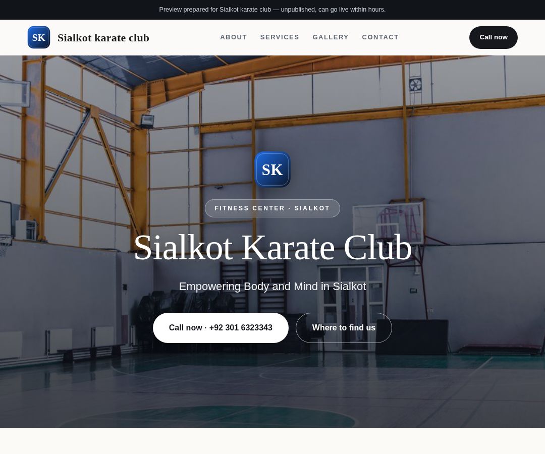 Sialkot karate club