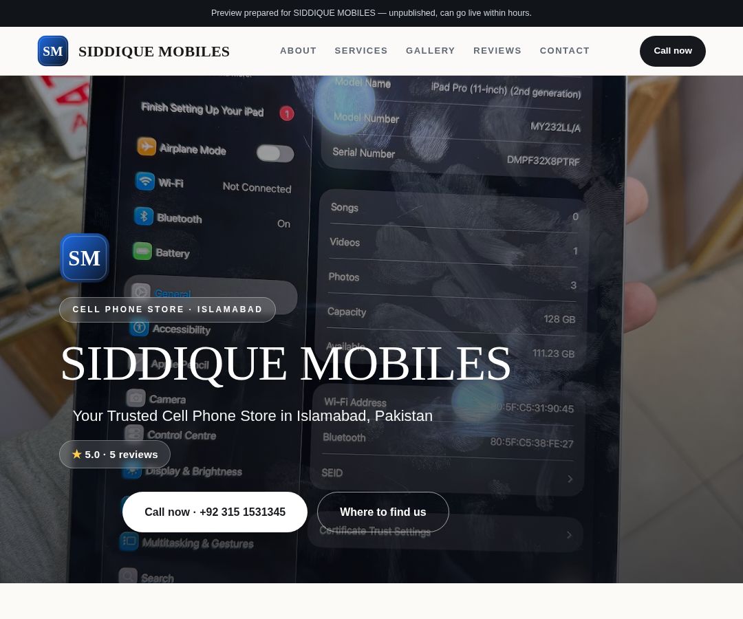 SIDDIQUE MOBILES