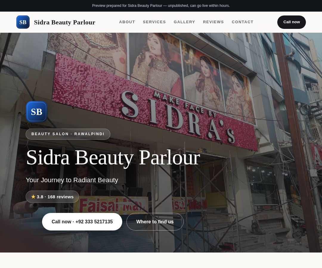 Sidra Beauty Parlour
