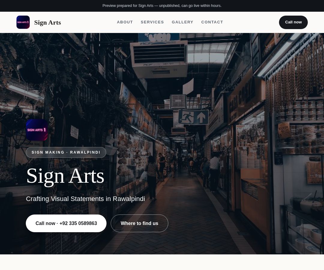 Sign Arts