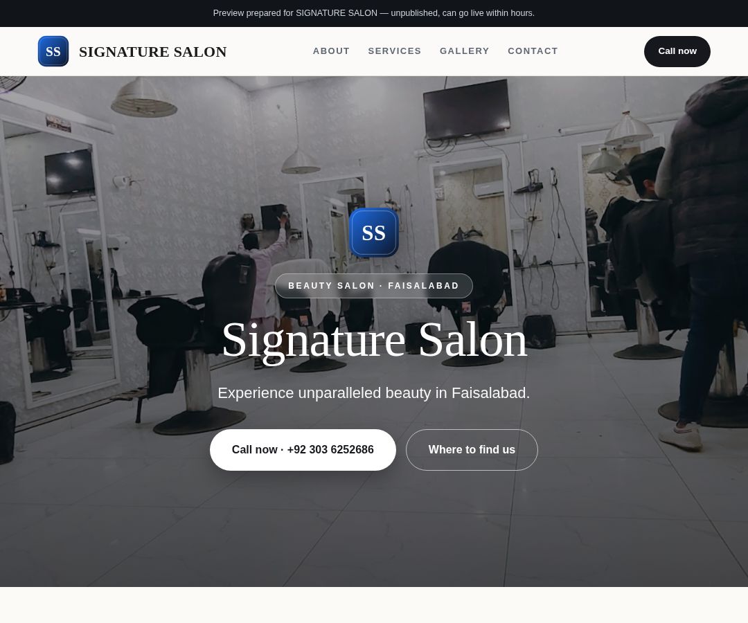 SIGNATURE SALON