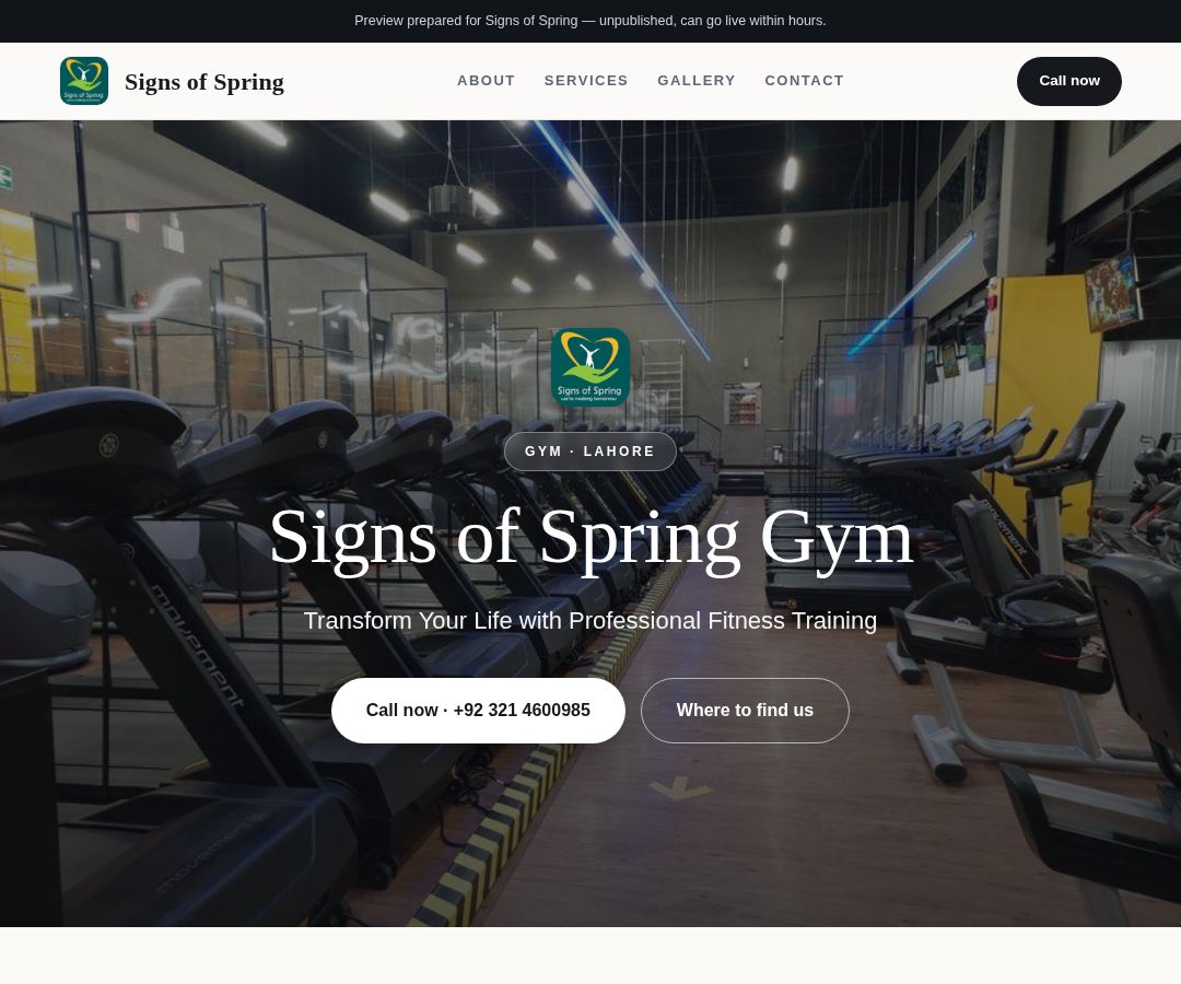 Signs of Spring