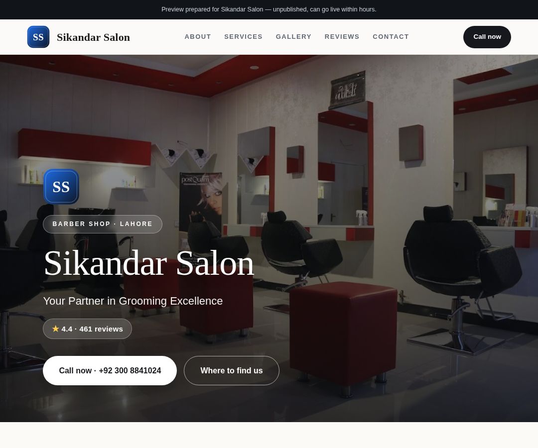 Sikandar Salon