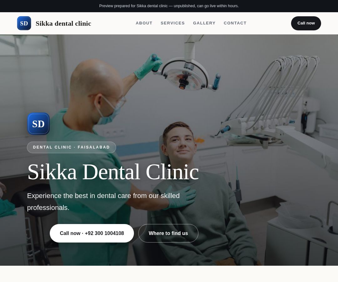 Sikka dental clinic