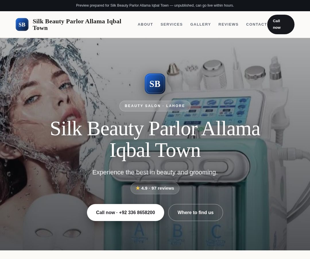 Silk Beauty Parlor Allama Iqbal Town