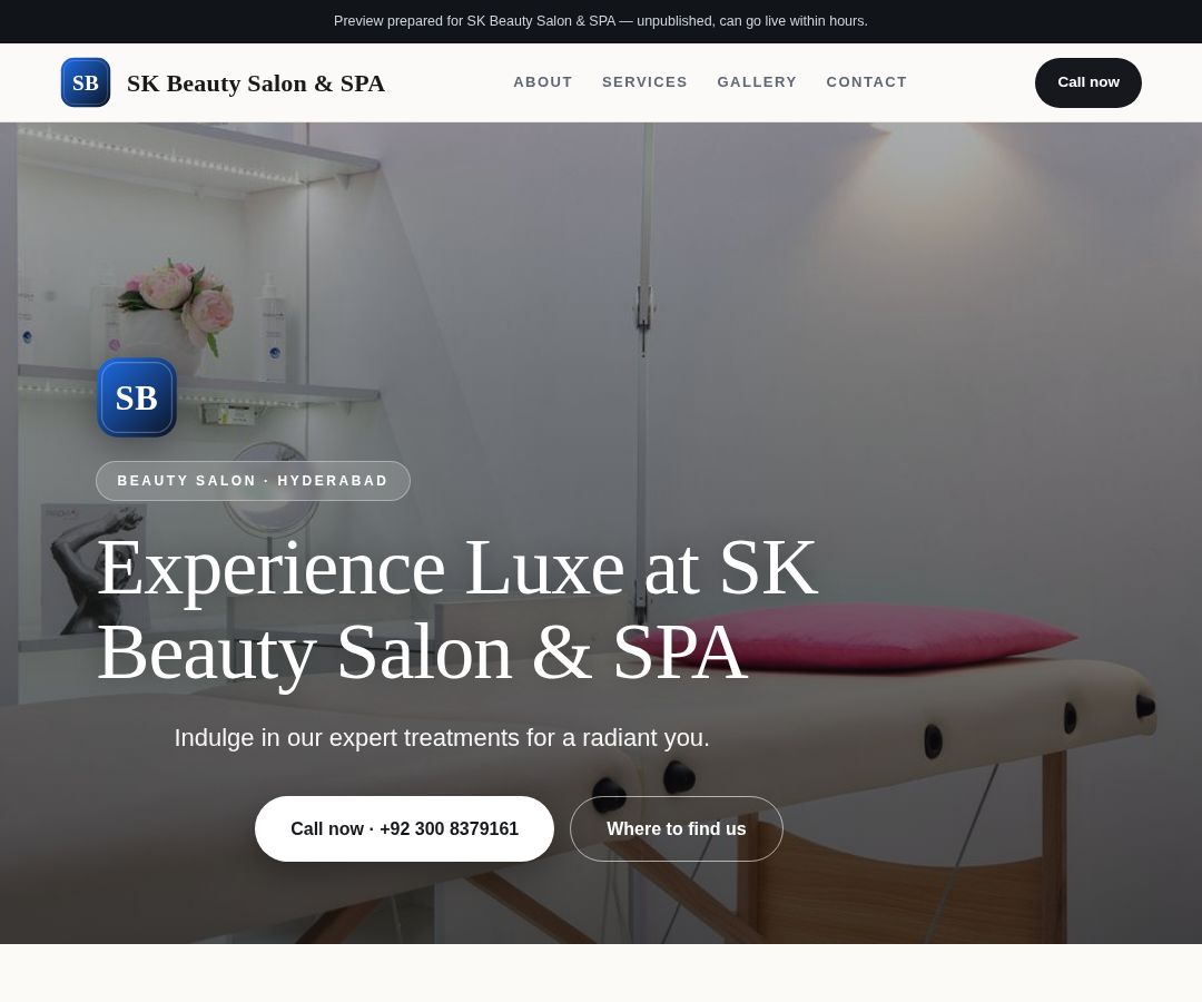 SK Beauty Salon & SPA