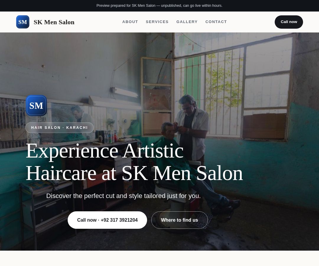 SK Men Salon