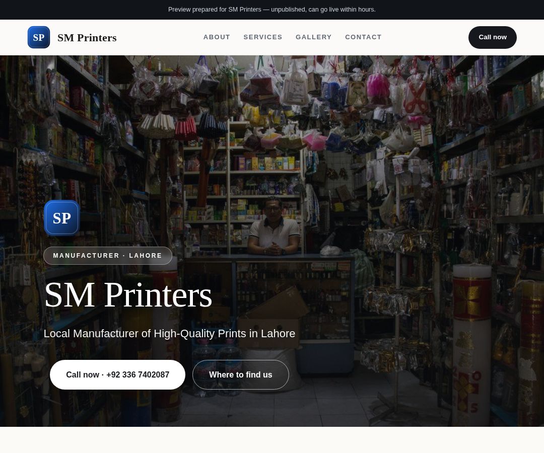 SM Printers