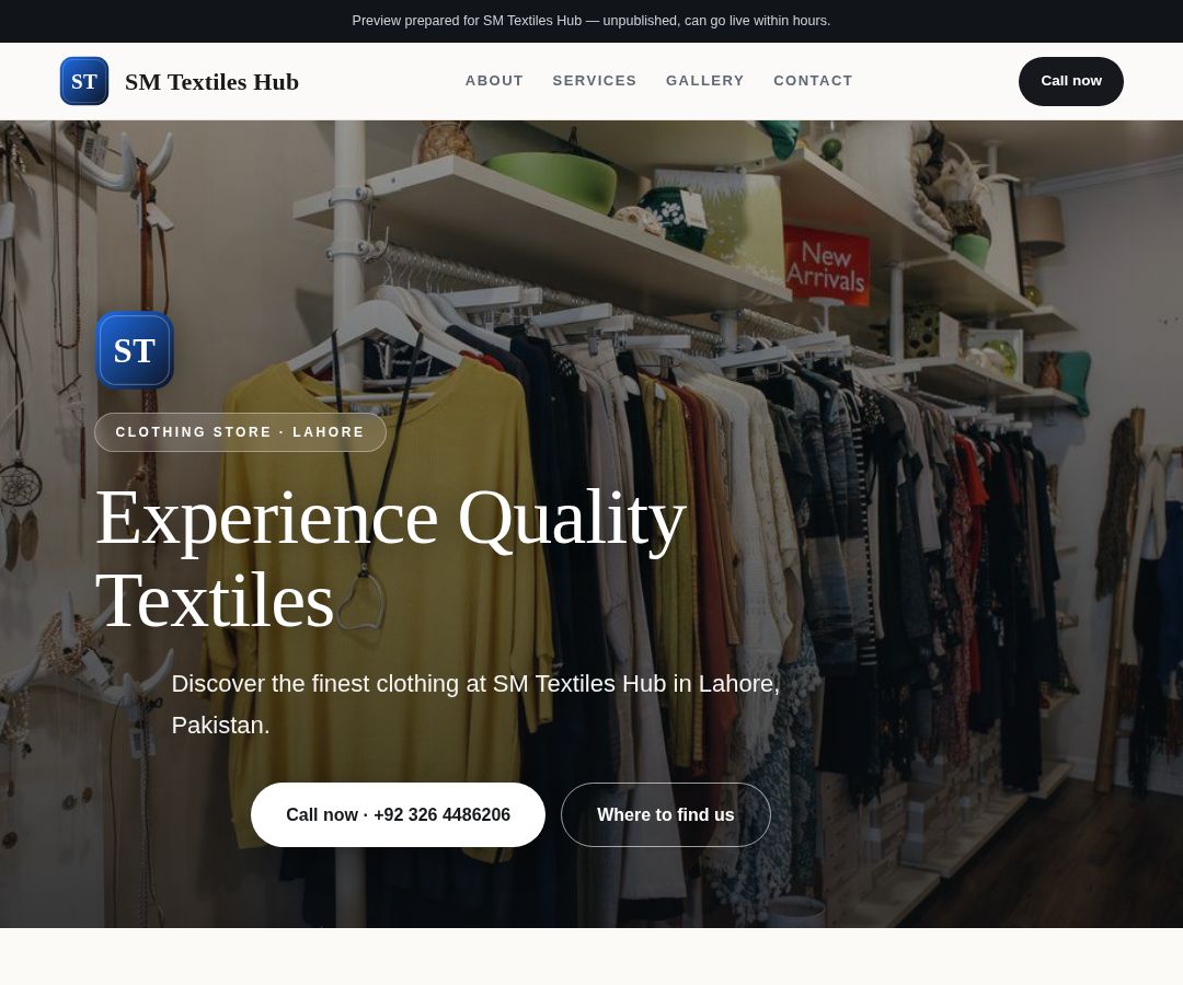 SM Textiles Hub