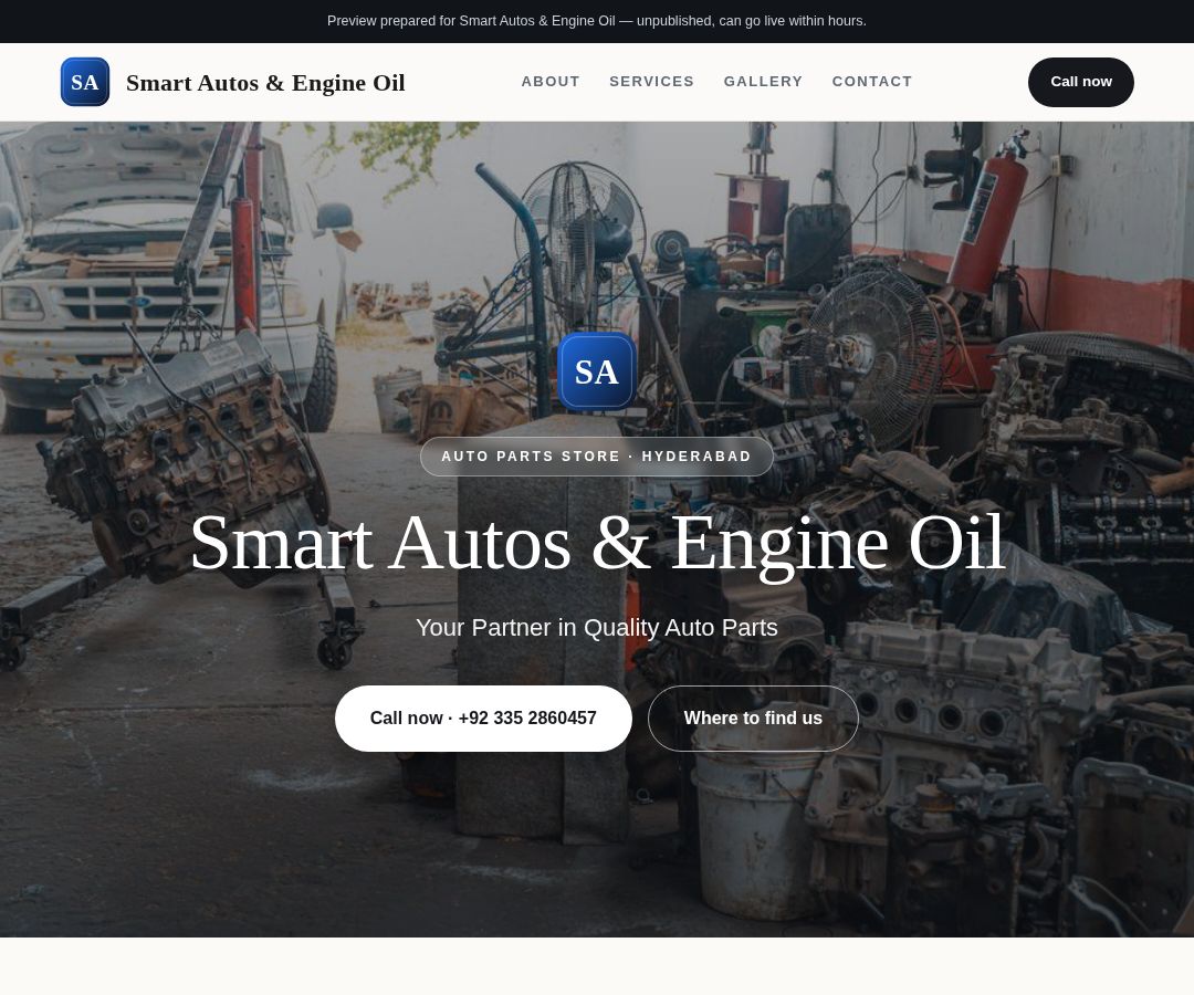 Smart Autos & Engine Oil