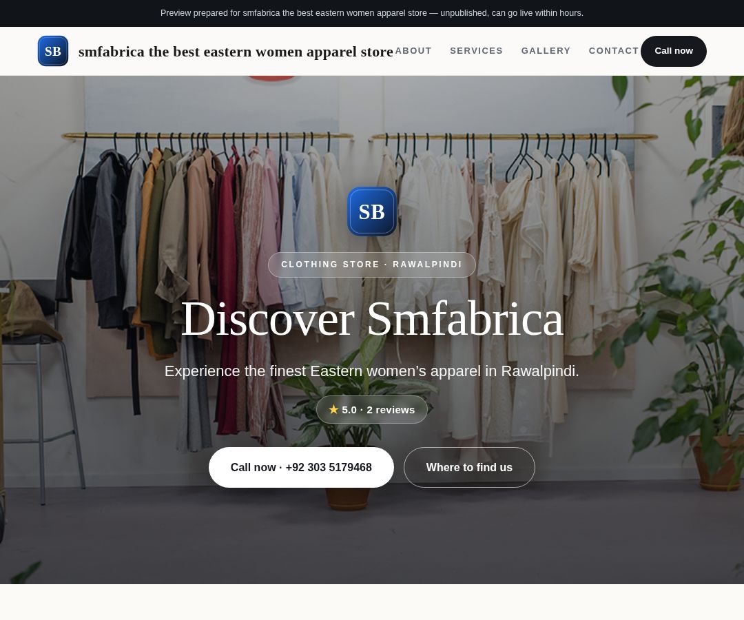 smfabrica the best eastern women apparel store