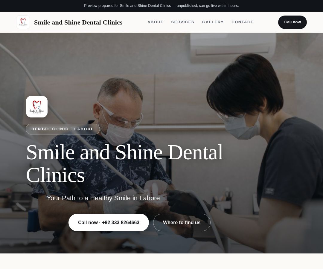 Smile and Shine Dental Clinics