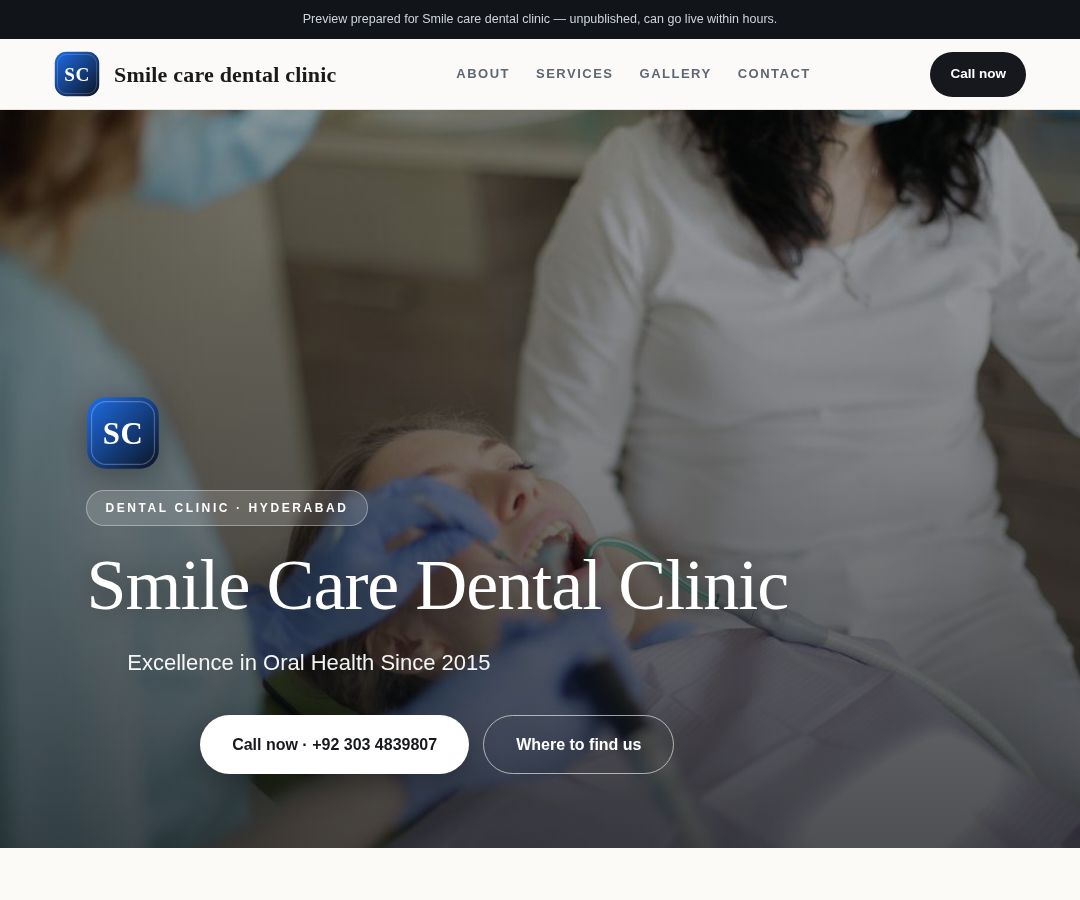 Smile care dental clinic