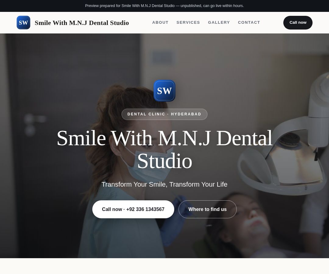 Smile With M.N.J Dental Studio