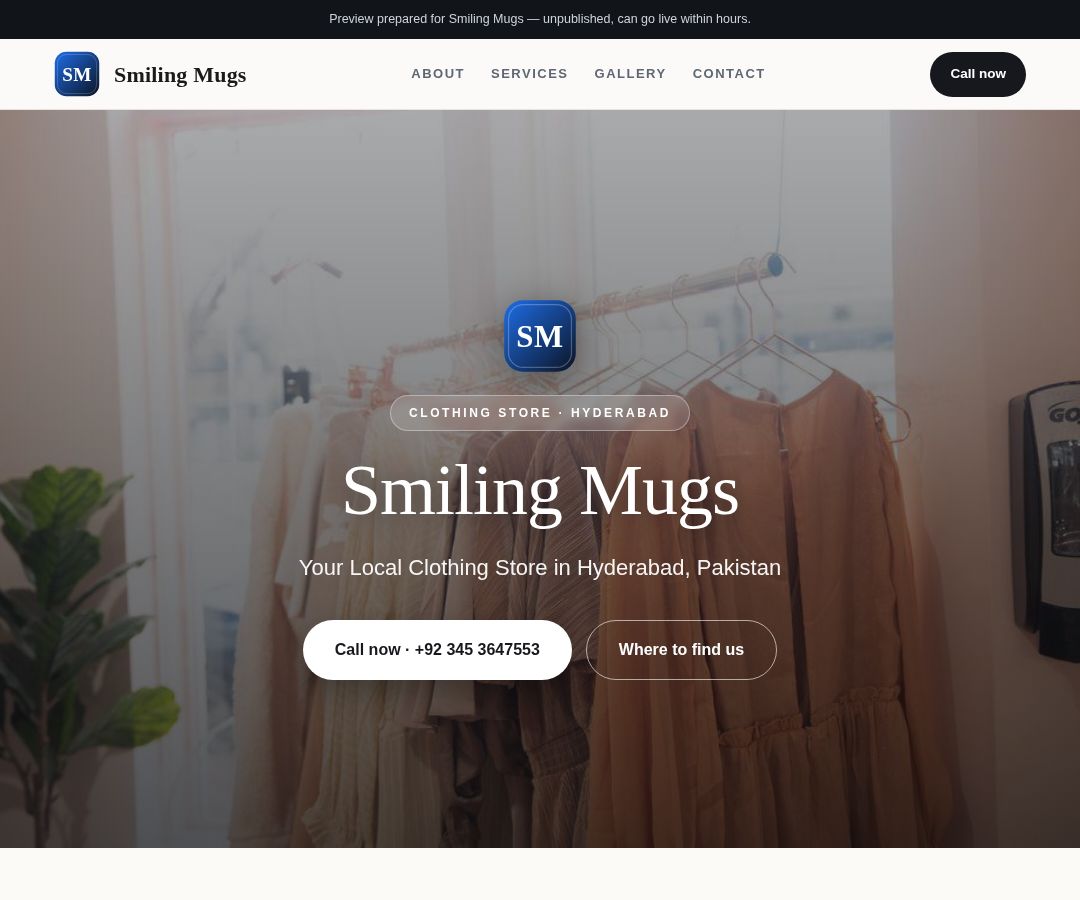 Smiling Mugs