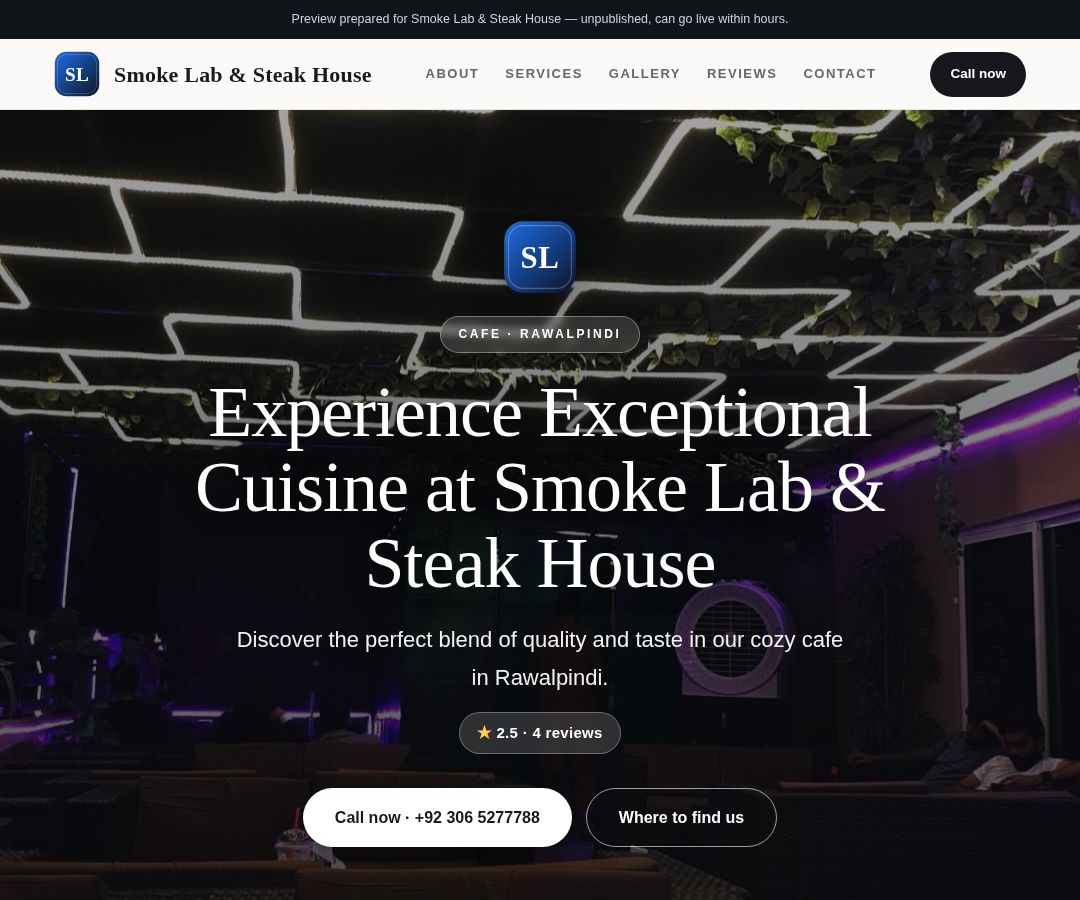 Smoke Lab & Steak House