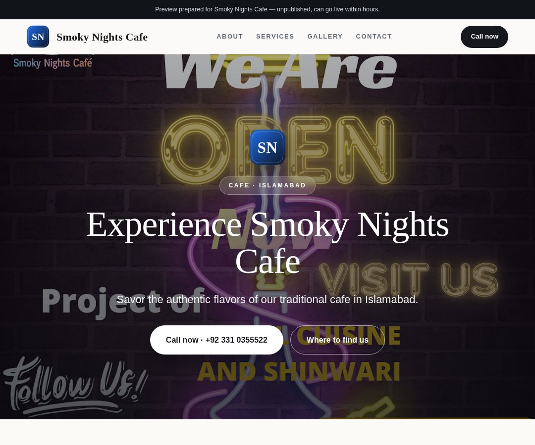 Smoky Nights Cafe