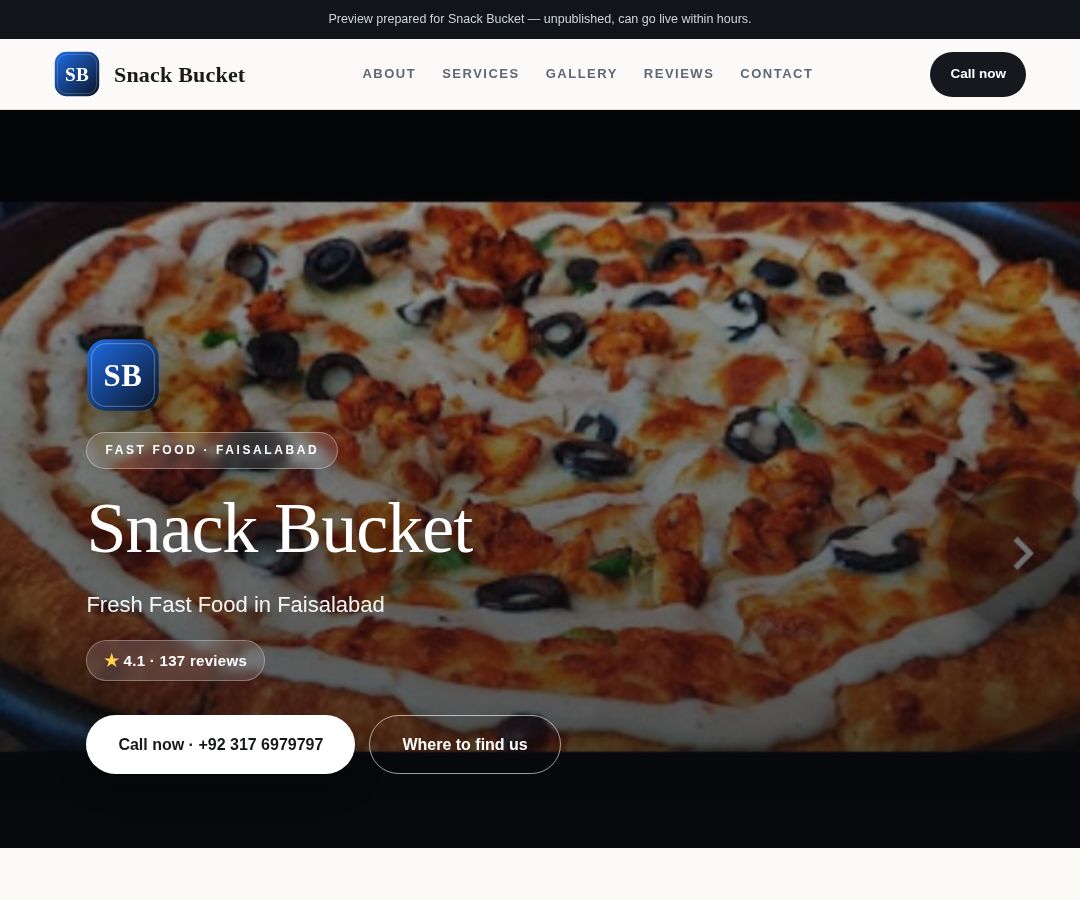 Snack Bucket