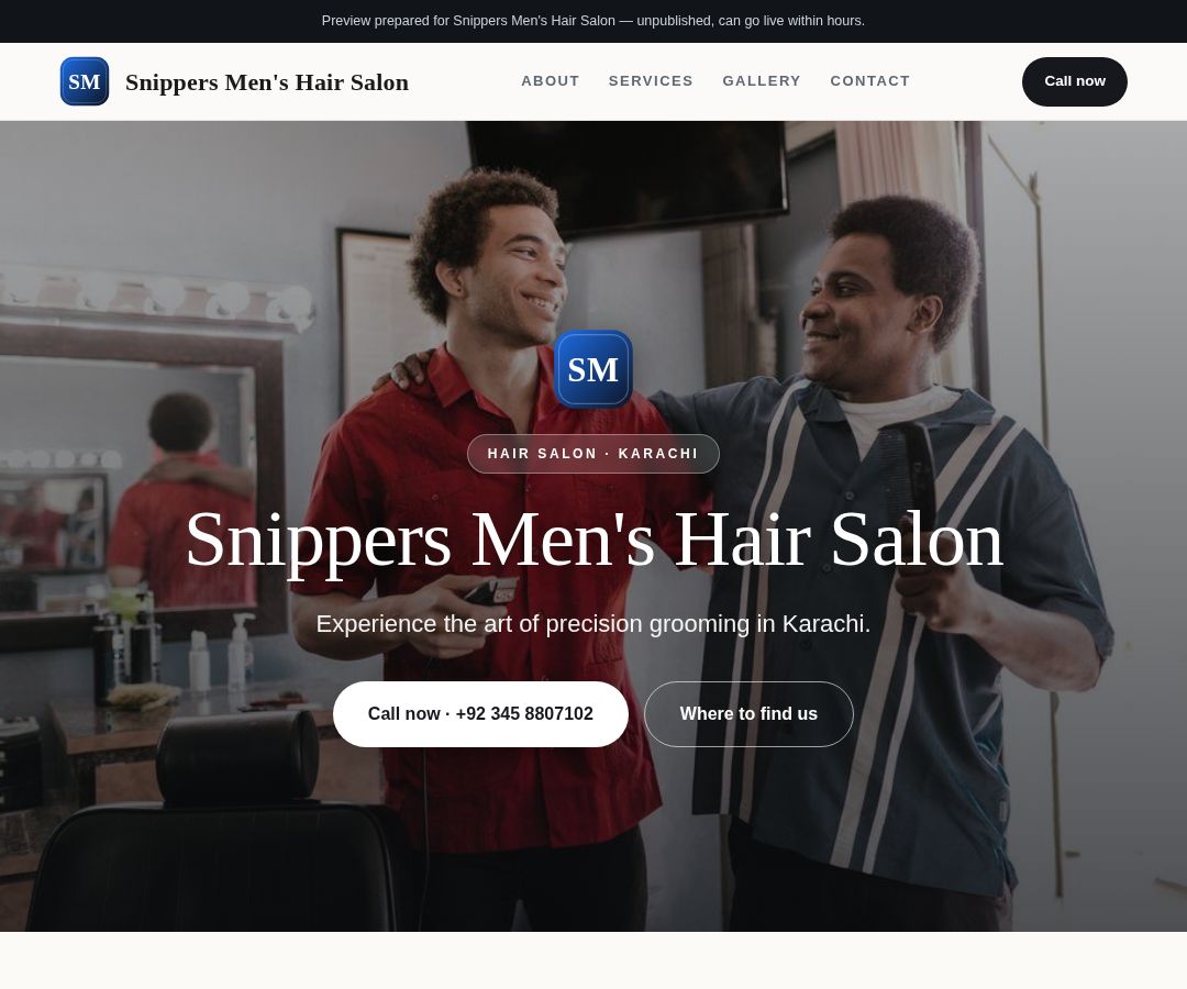Snippers Men's Hair Salon