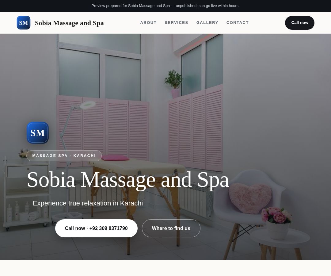 Sobia Massage and Spa