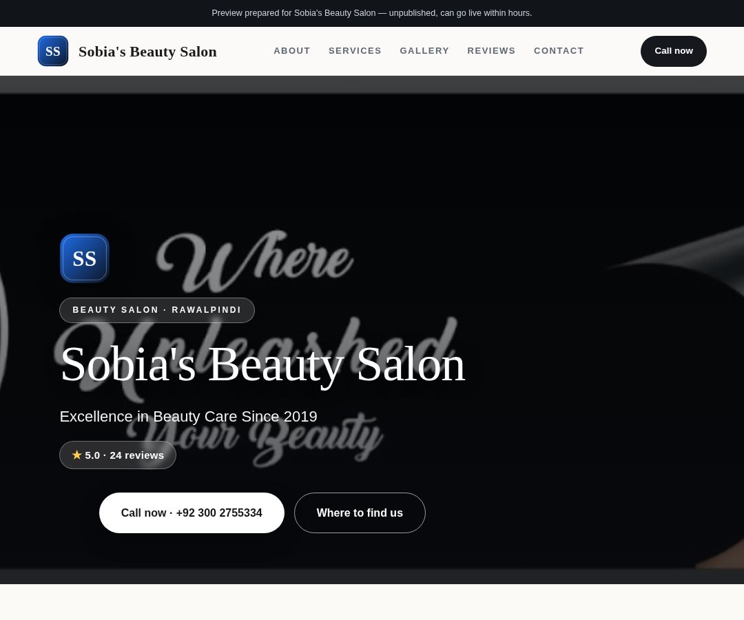 Sobia's Beauty Salon