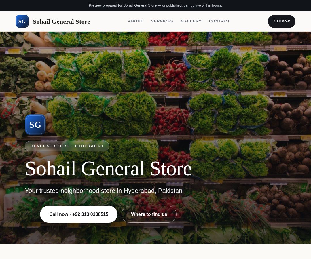 Sohail General Store