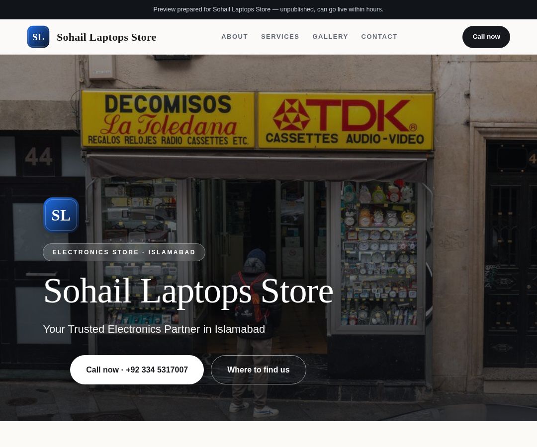 Sohail Laptops Store