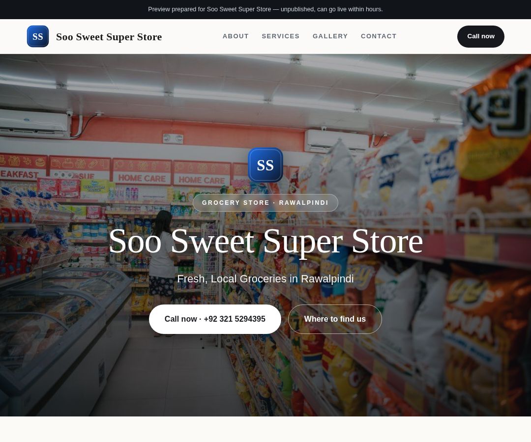 Soo Sweet Super Store