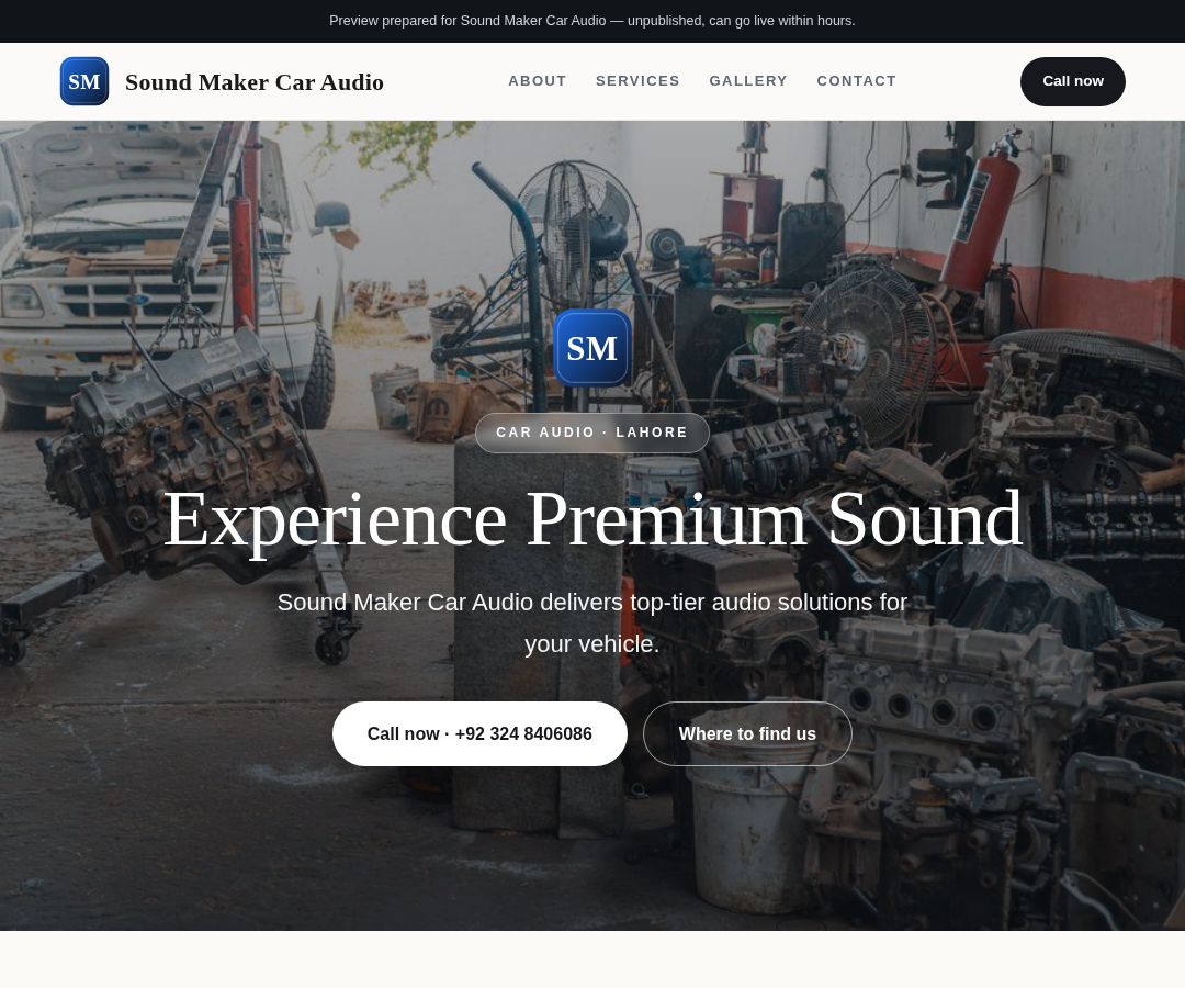 Sound Maker Car Audio
