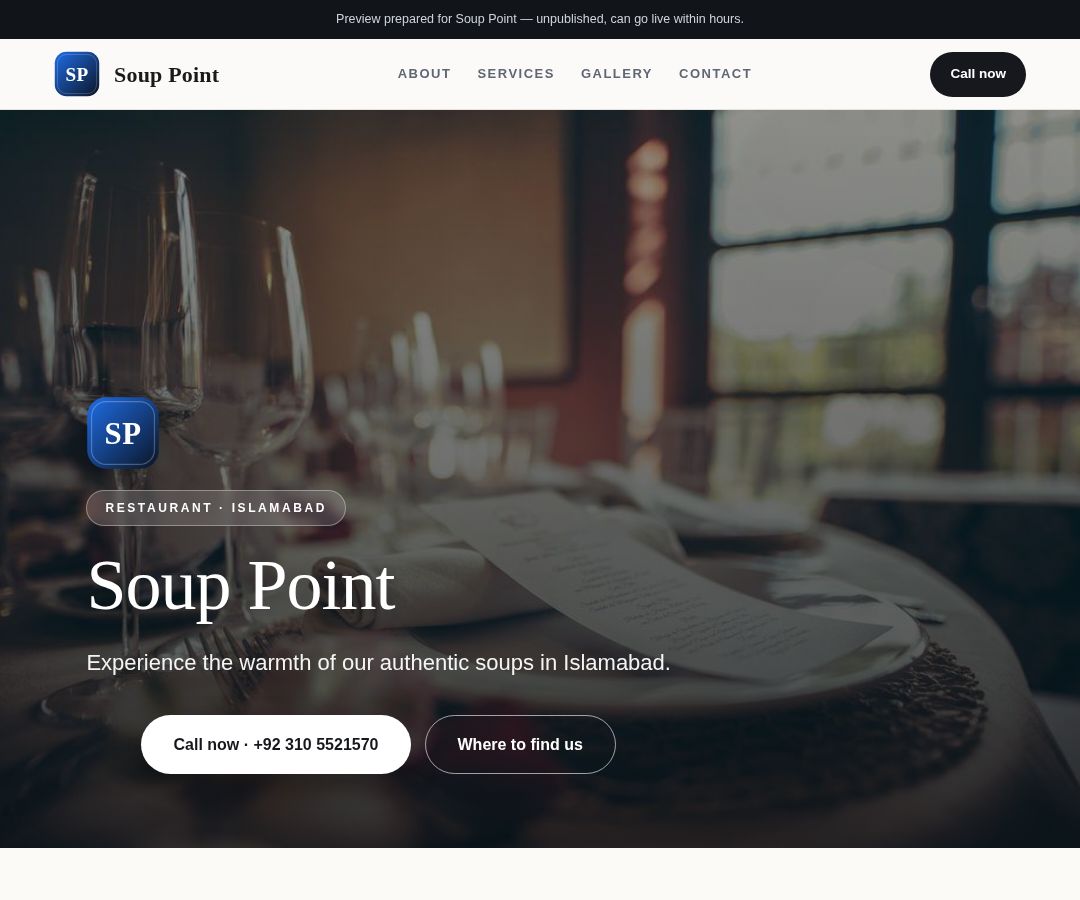 Soup Point