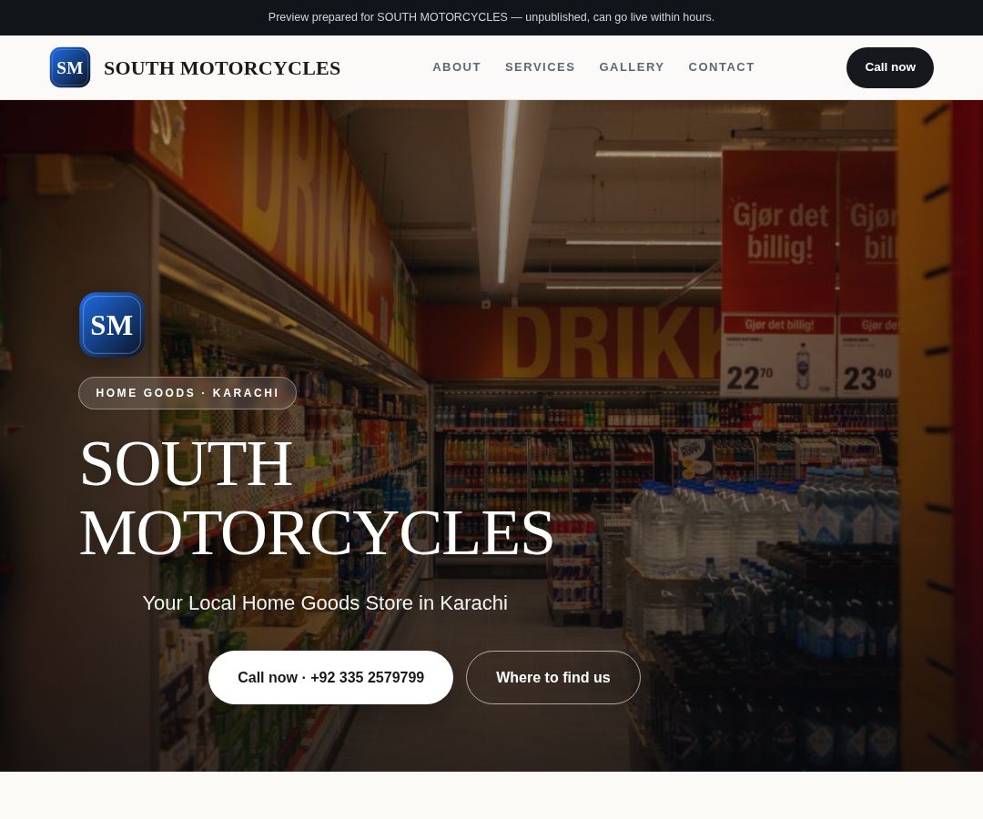 SOUTH MOTORCYCLES