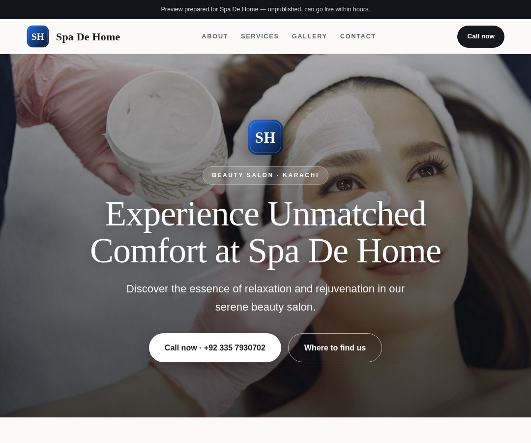 Spa De Home