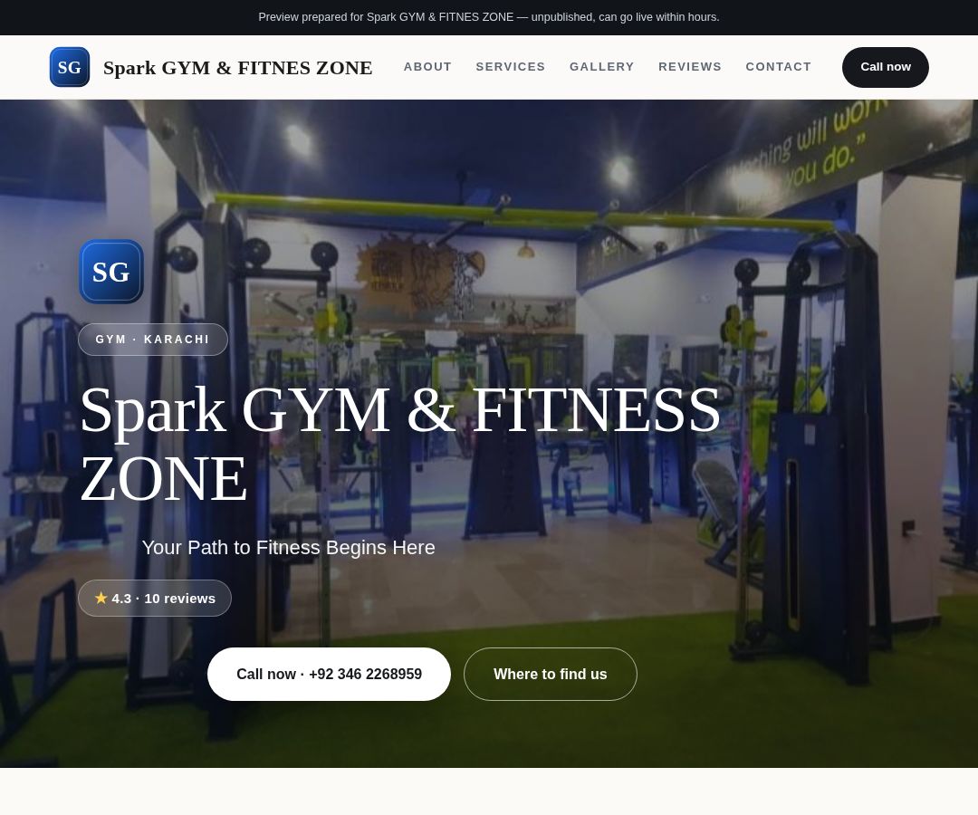 Spark GYM & FITNES ZONE