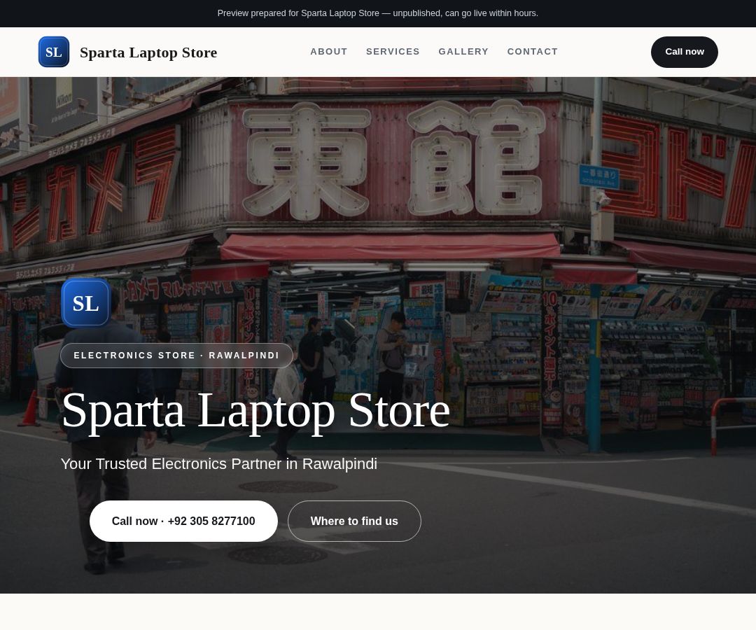Sparta Laptop Store