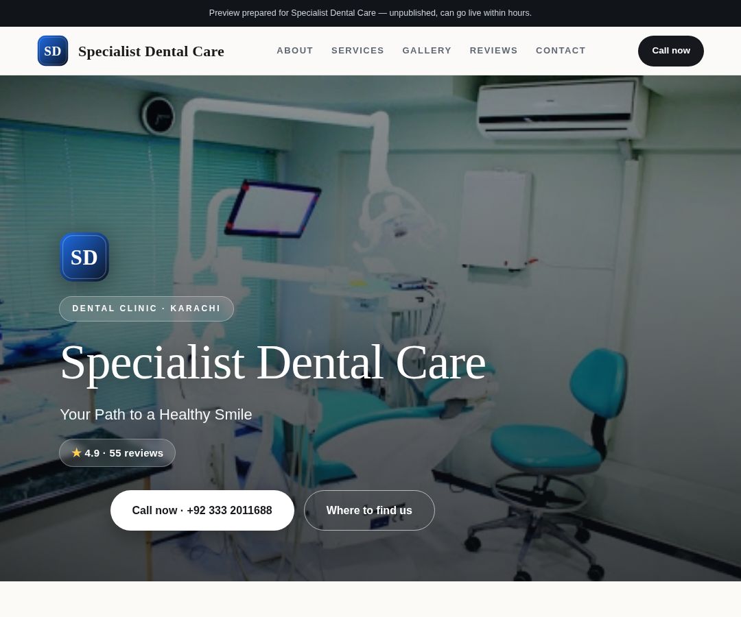 Specialist Dental Care