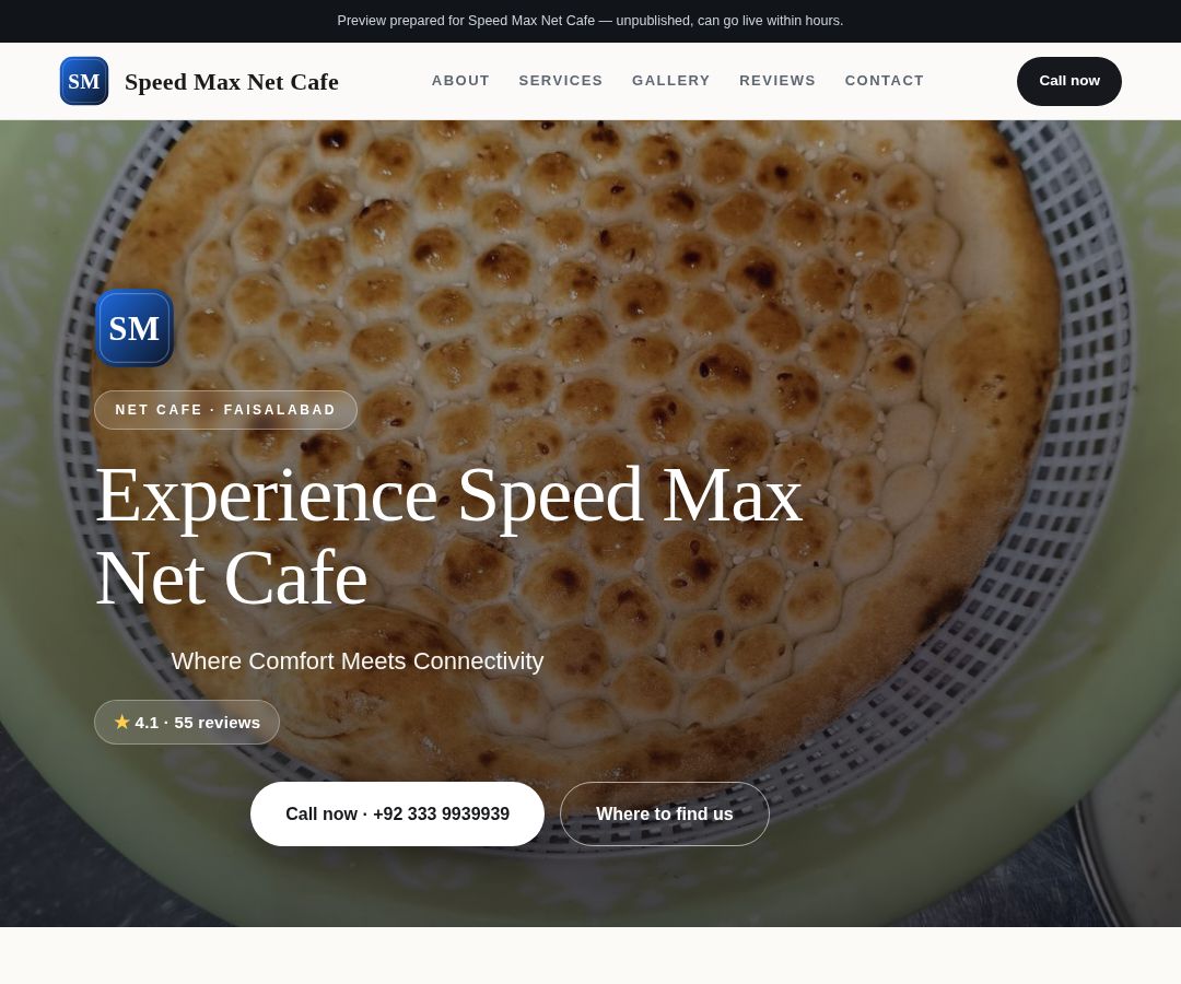 Speed Max Net Cafe