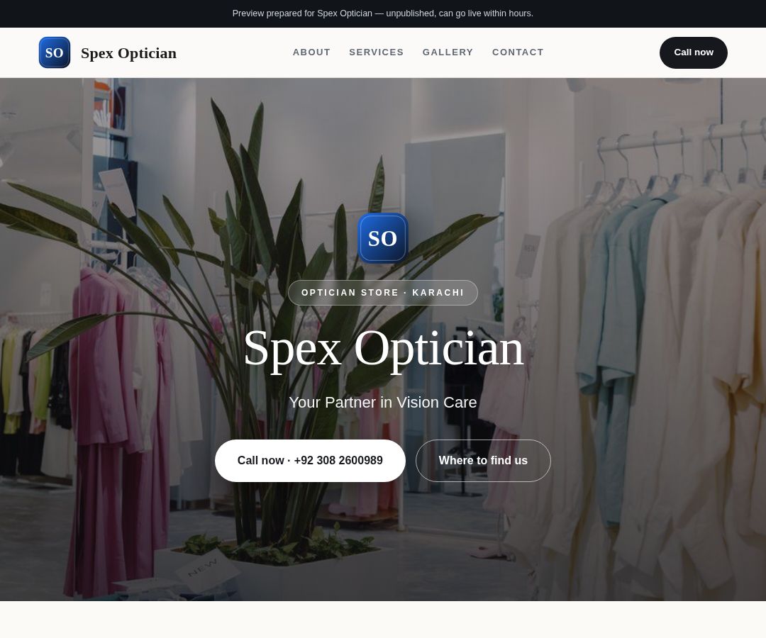 Spex Optician