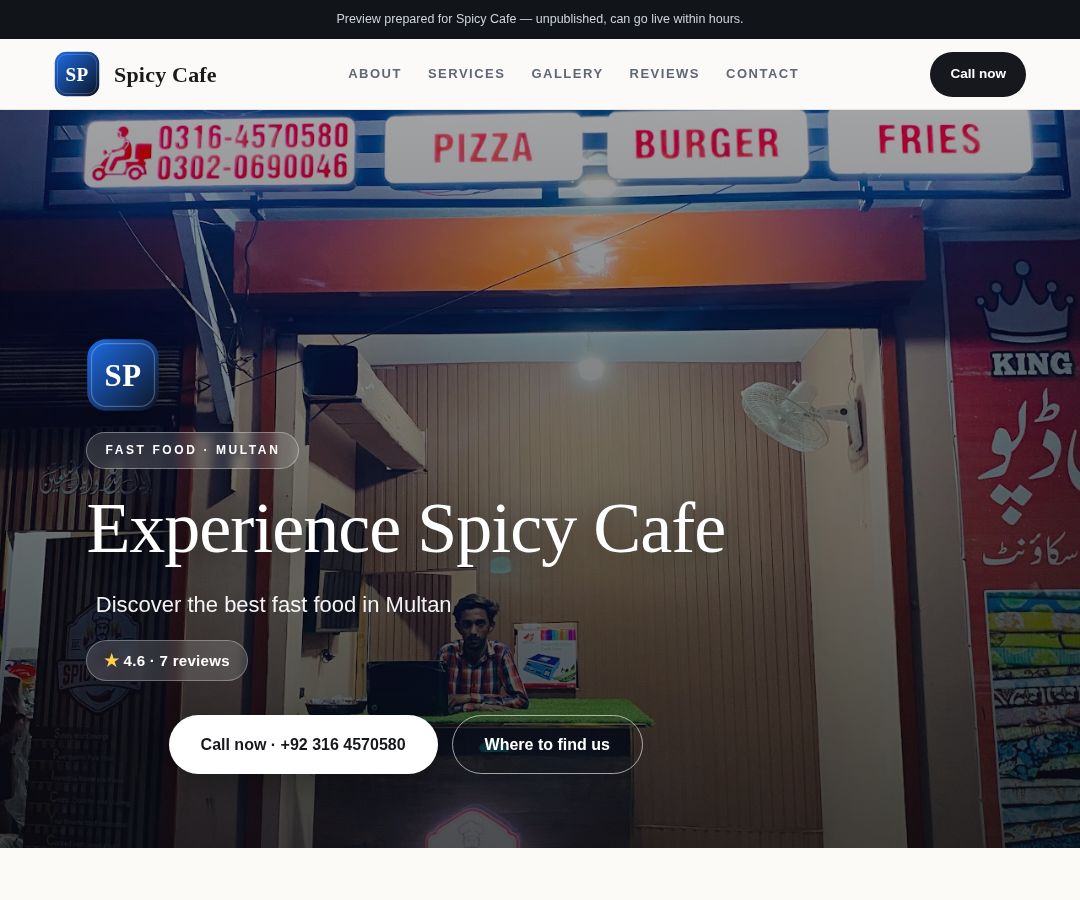 Spicy Cafe