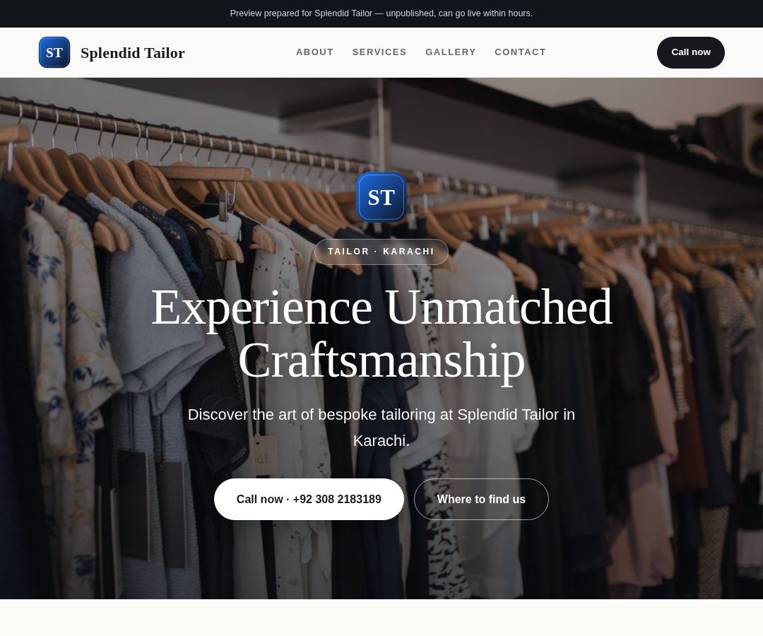 Splendid Tailor