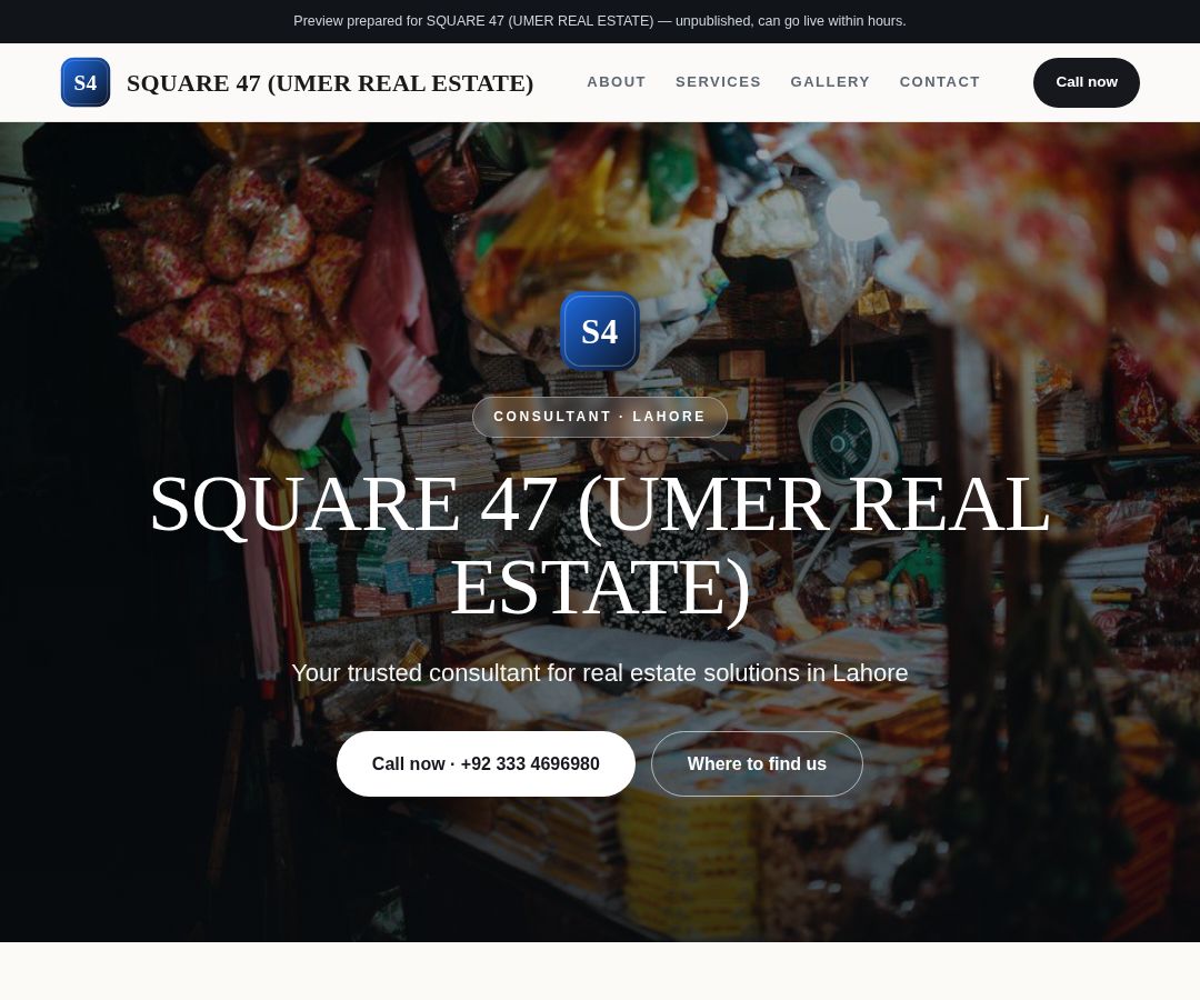 SQUARE 47 (UMER REAL ESTATE)