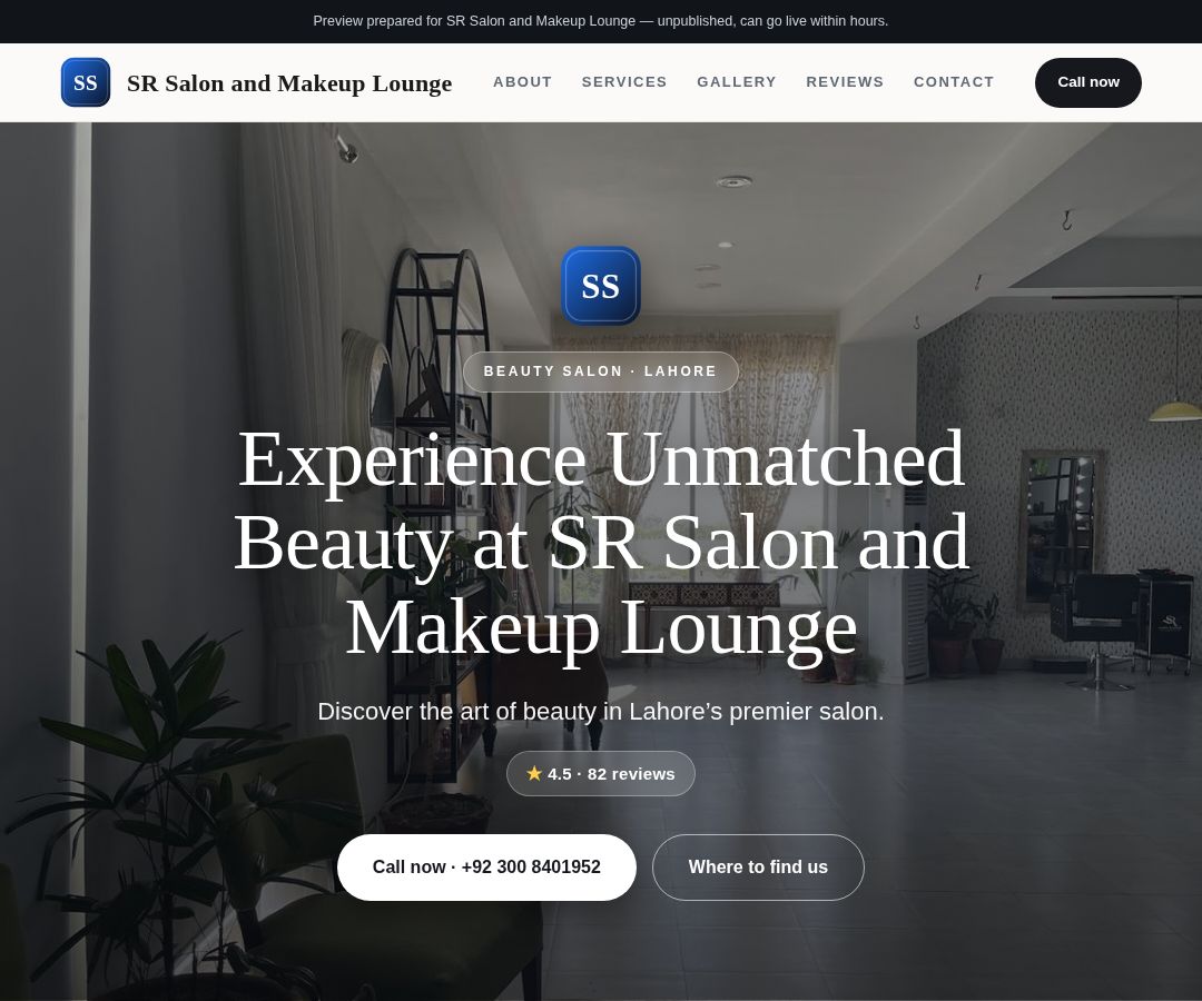 SR Salon and Makeup Lounge