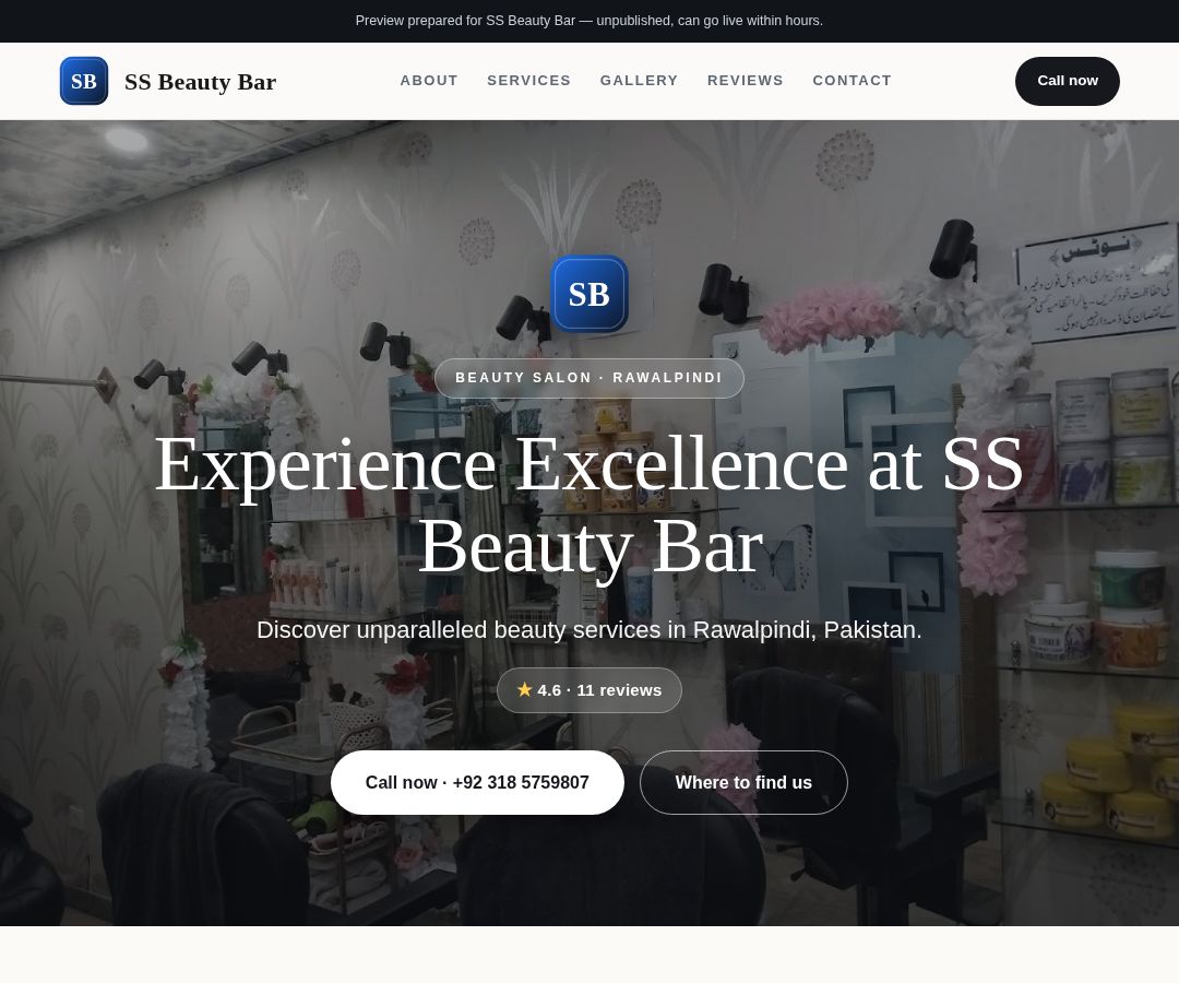 SS Beauty Bar