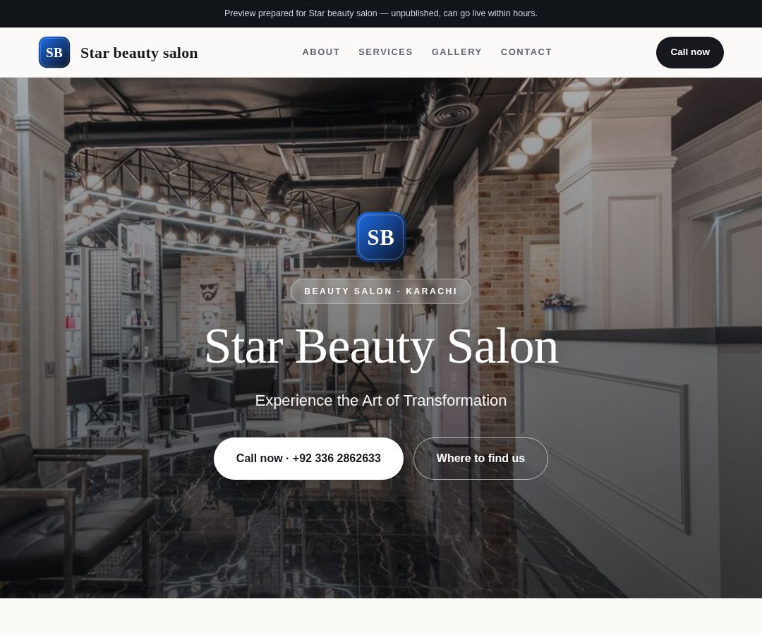 Star beauty salon