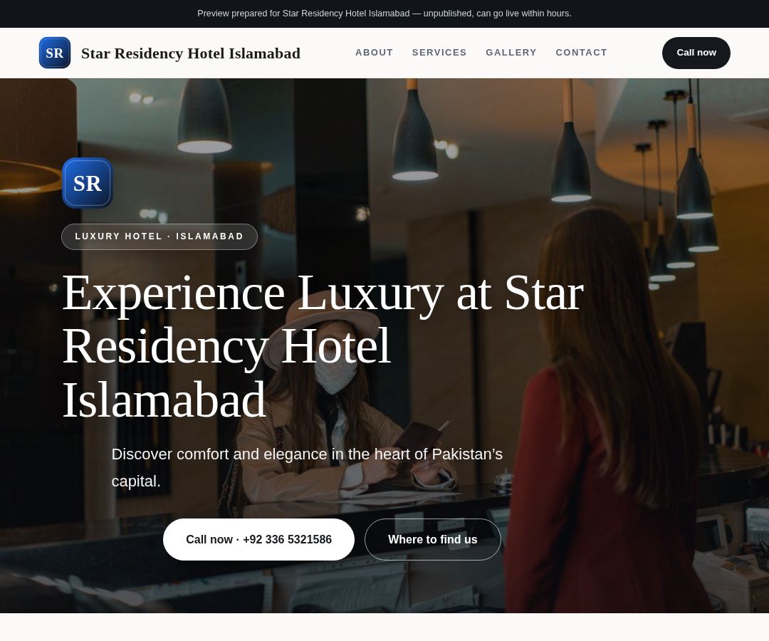 Star Residency Hotel Islamabad
